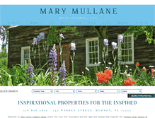 Tablet Screenshot of marymullane.com